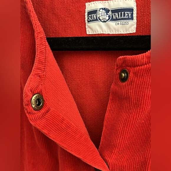 Girls 90s vintage corduroy sun valley dress size 6x - Picture 7 of 7